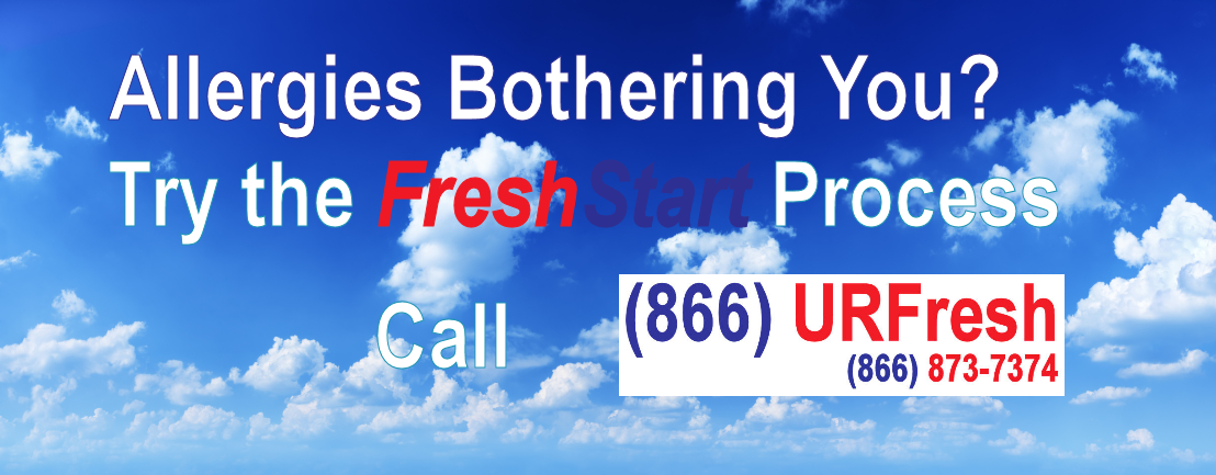 blue sky and clouds with Freshstart